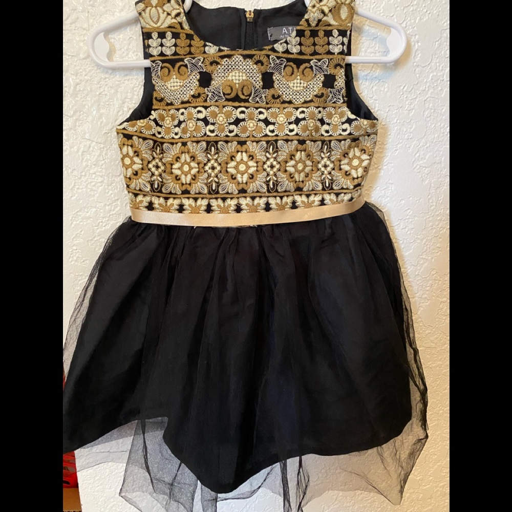 Adorable black little girls dress